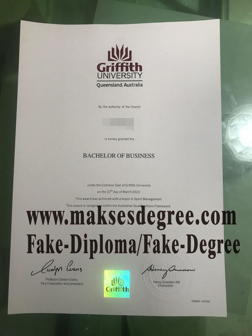 Where to order fake Griffith University Degree