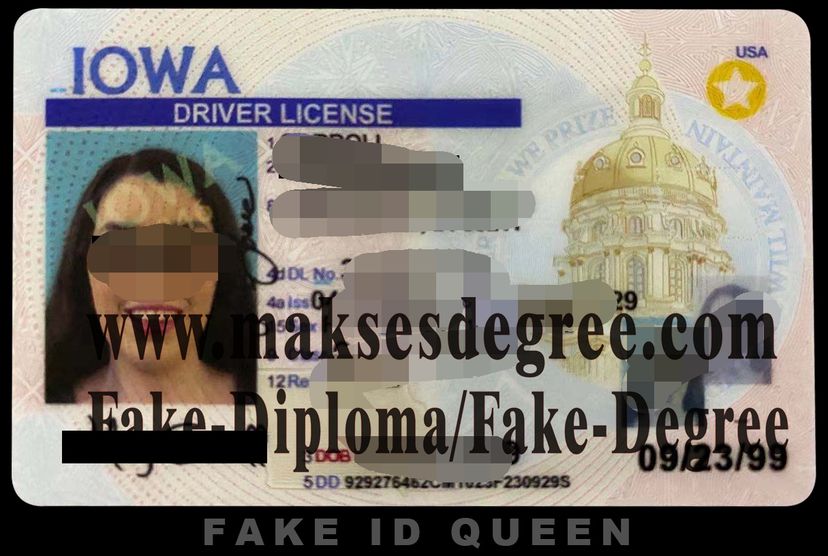 Where to order fake Iowa Drivers License