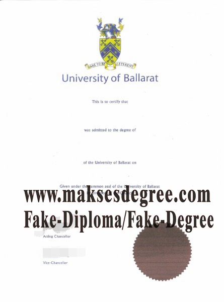 Where to order fake University of Ballarat (2) Degree