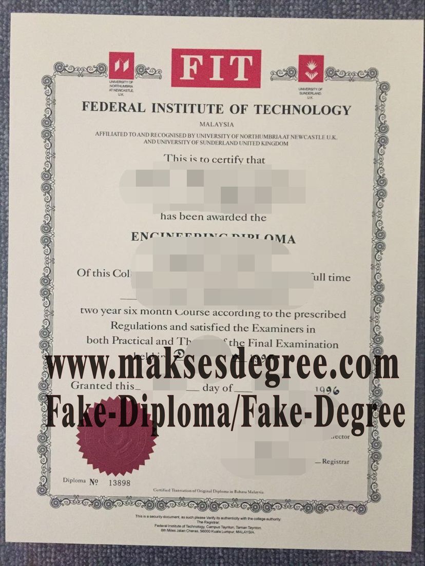 Where to purchase fake Federal Institute Of Technology Degree