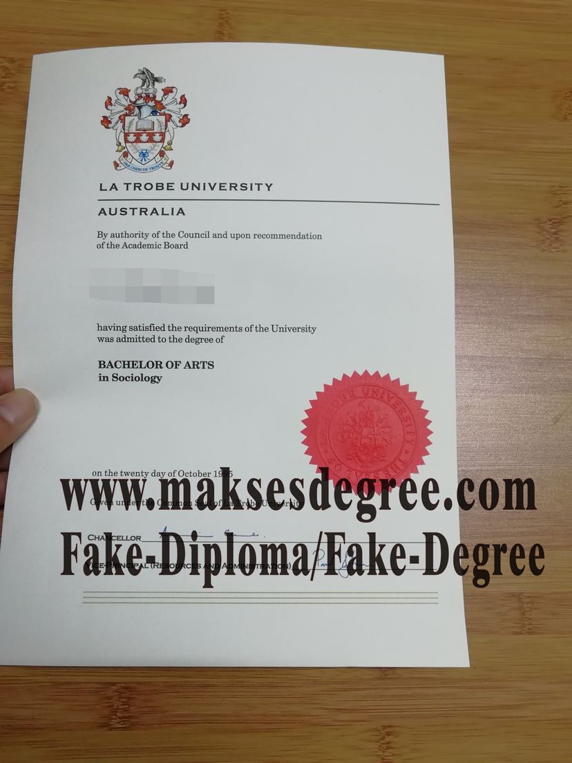 Where to purchase fake La Trobe University Certificate