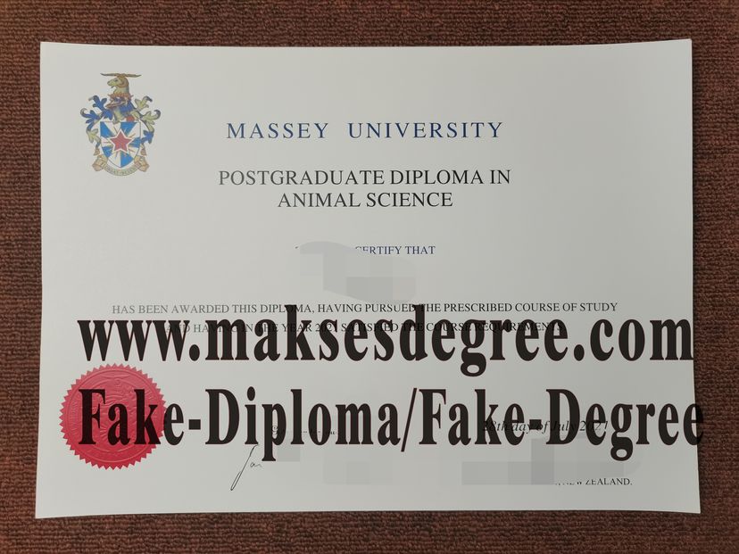 Where to purchase fake Massey University Certificate