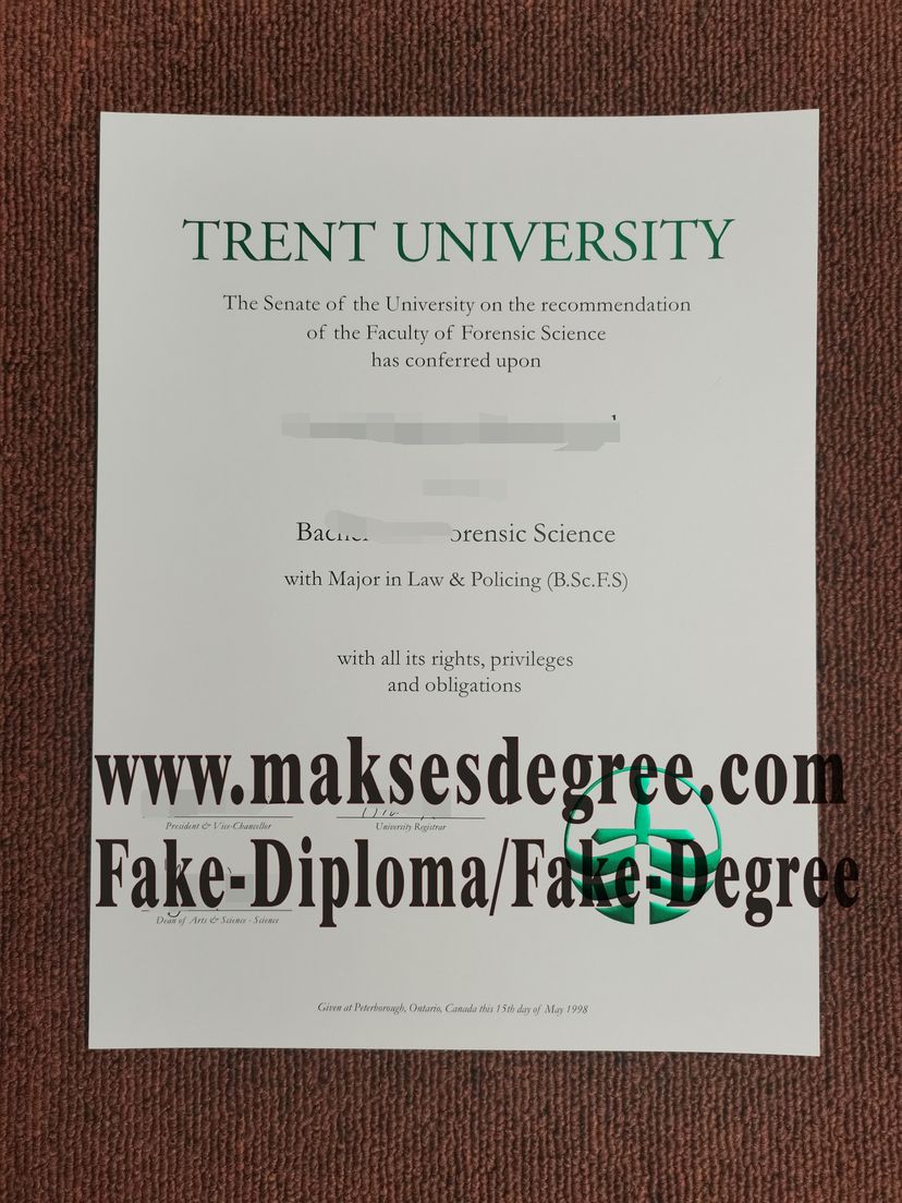 Where to purchase fake Trent University Diploma